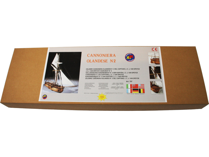 Mantua Model Holandský válečný člun No2 1:43 kit