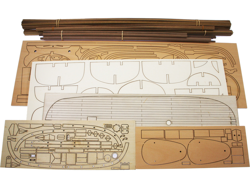 Mantua Model Holandský válečný člun No2 1:43 kit
