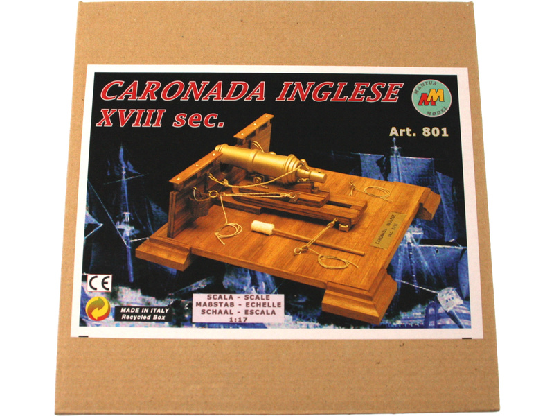 Mantua Model Anglický kanón 1:17 kit