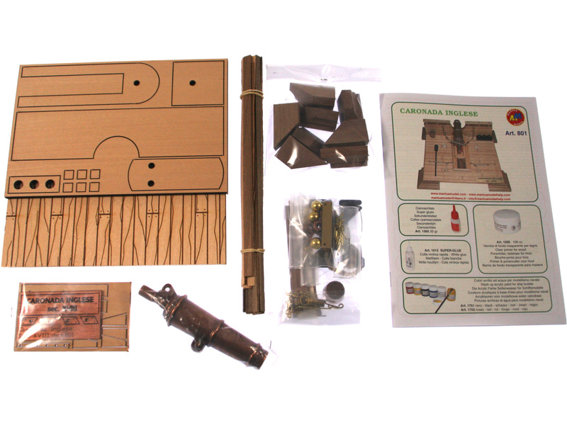 Mantua Model Anglický kanón 1:17 kit