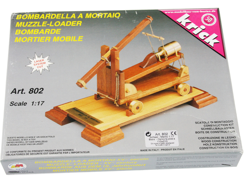 Mantua Model Bombarda 15. století 1:17 kit