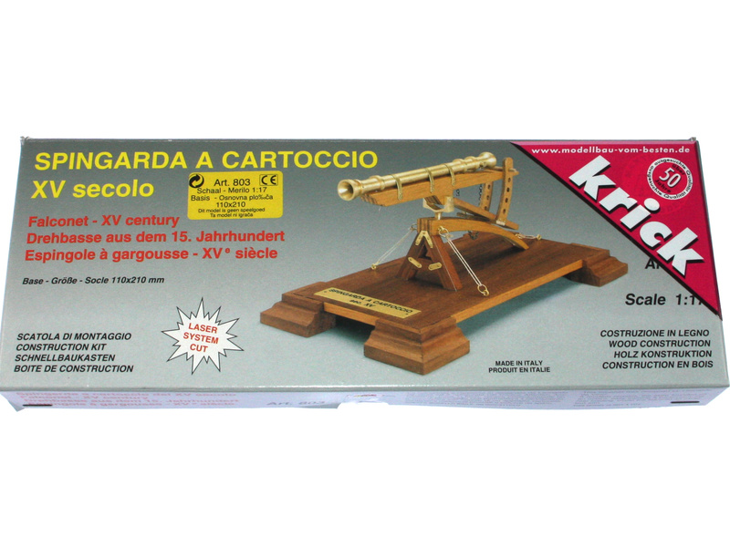 Mantua Model Kanón 15. století kit