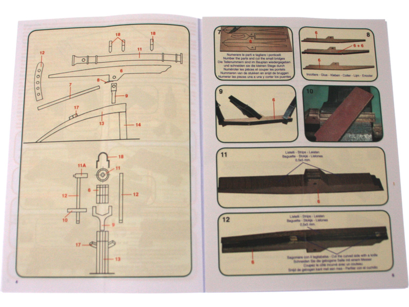 Mantua Model Kanón 15. století kit