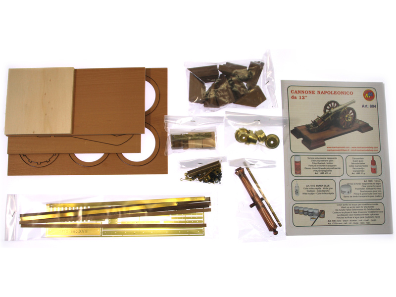 Mantua Model Napoleonský kanón 1:17 kit