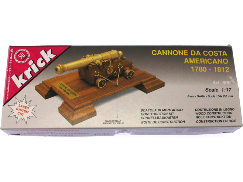 Mantua Model Americký kanón 1:17 kit