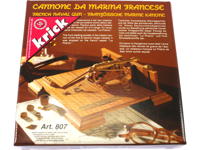 Mantua Model Francouzský kanón 1:17 kit