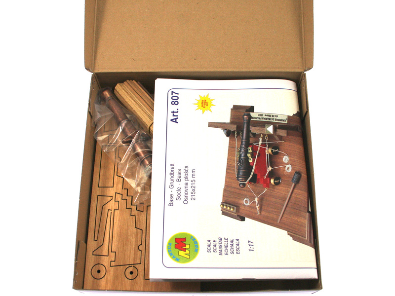 Mantua Model Francouzský kanón 1:17 kit