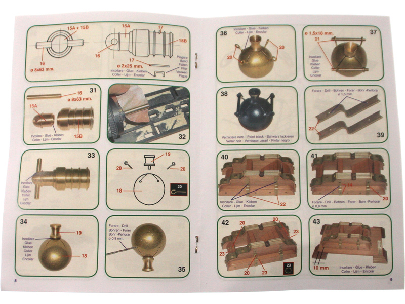 Mantua Model Francouzský hmoždíř 1:17 kit