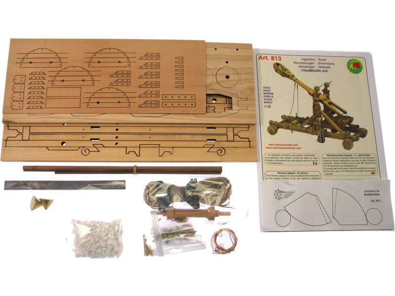 Mantua Model Normanský katapult 1:12 kit