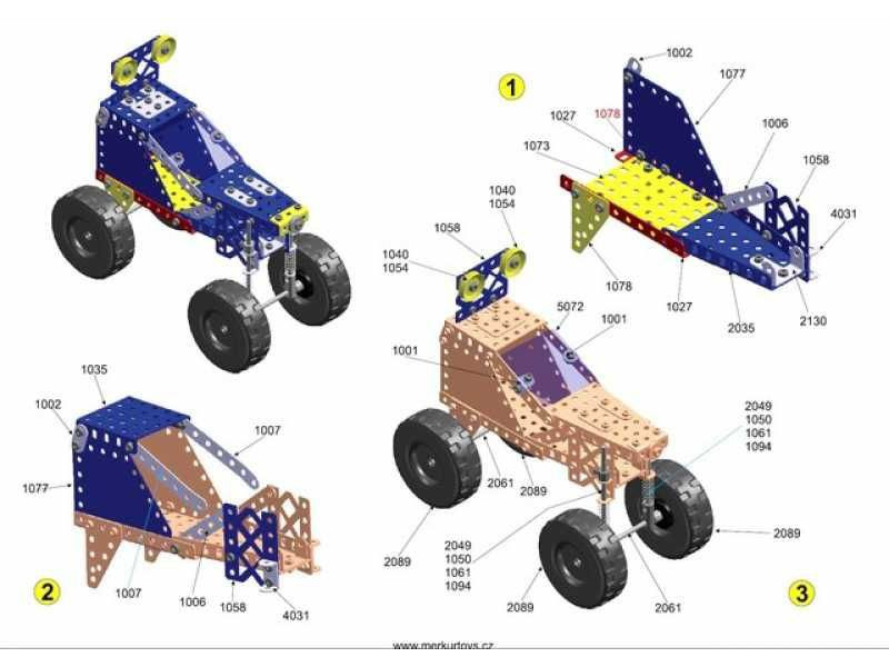 Merkur 1.1 Stavebnice vozidel
