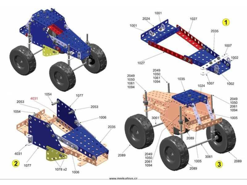 Merkur 1.1 Stavebnice vozidel