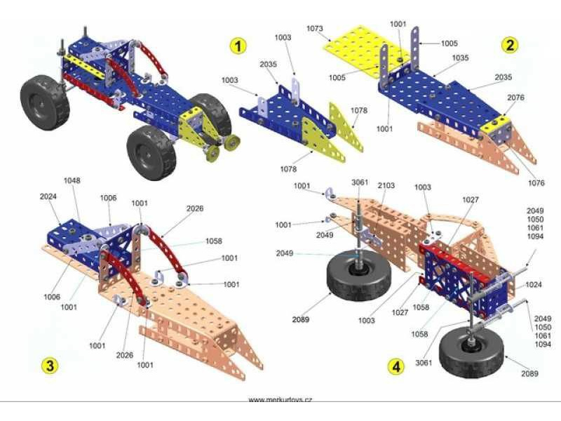 Merkur 1.1 Stavebnice vozidel