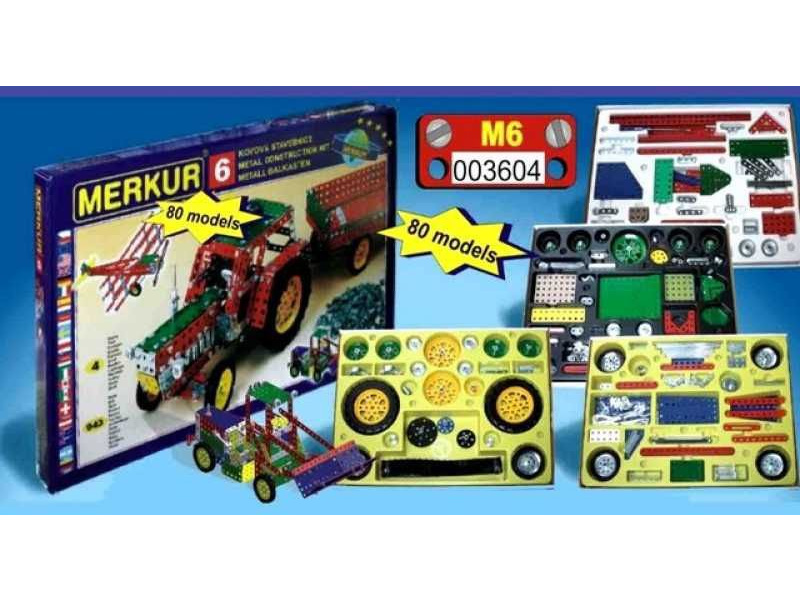 Merkur 6 velká sada