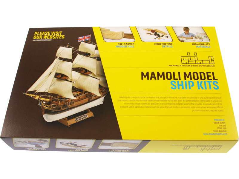 MINI MAMOLI H.M.S. Beagle 1:121 kit