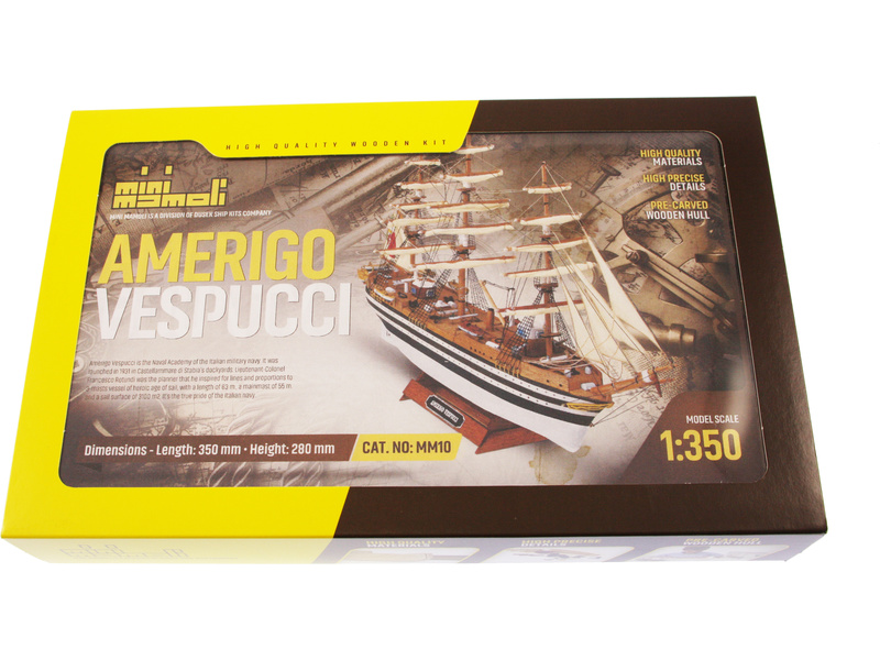 MINI MAMOLI Amerigo Vespucci 1:350 kit