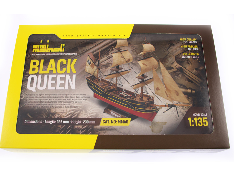 MINI MAMOLI Black Queen 1:135 kit
