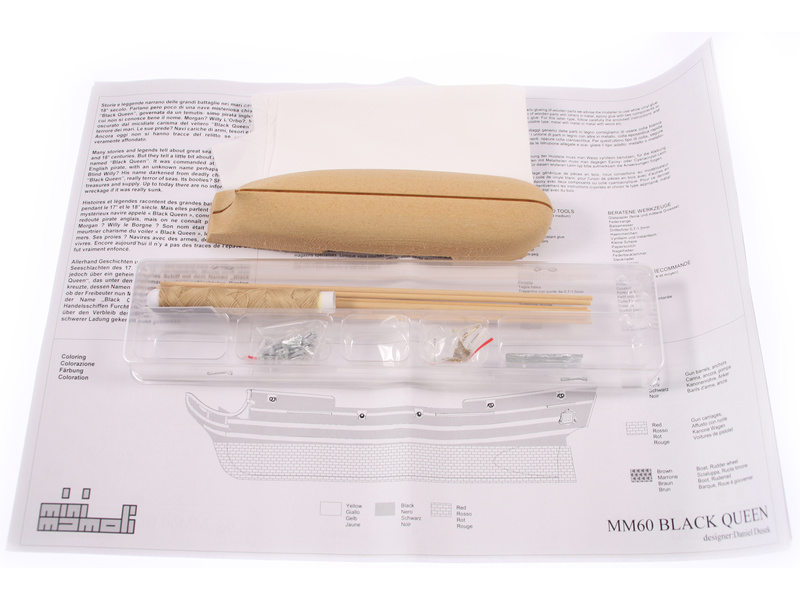 MINI MAMOLI Black Queen 1:135 kit