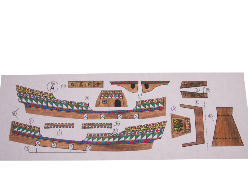 MINI MAMOLI Golden Hind 1:110 kit
