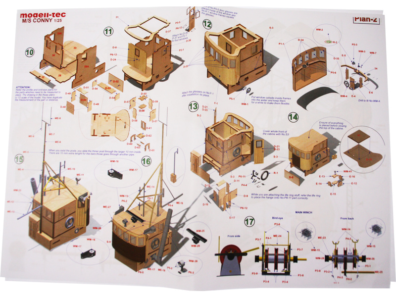 Modell-Tec MS Conny 1:25 kit