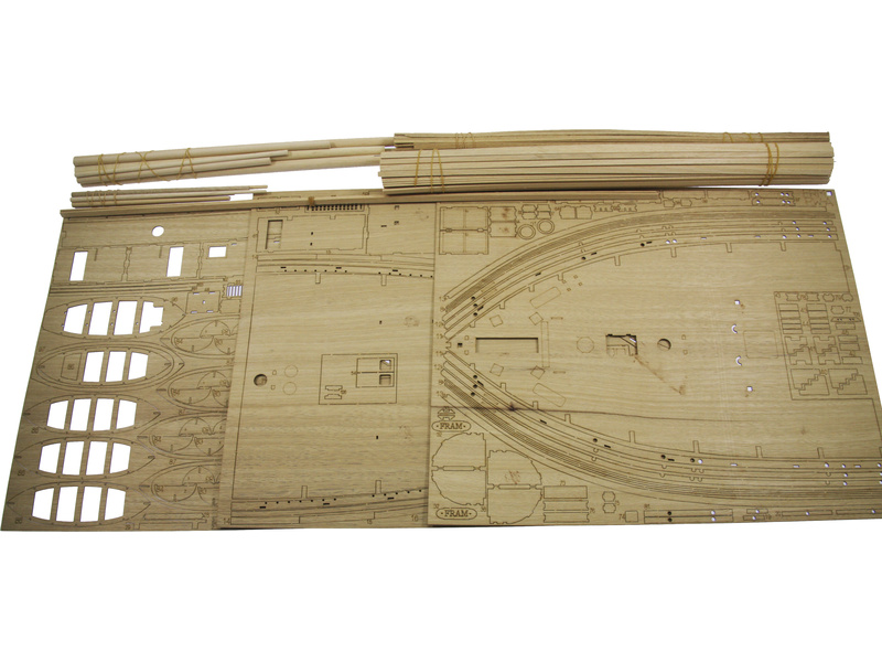 Modell-Tec Fram I. výzkumná polární loď 1:50 kit