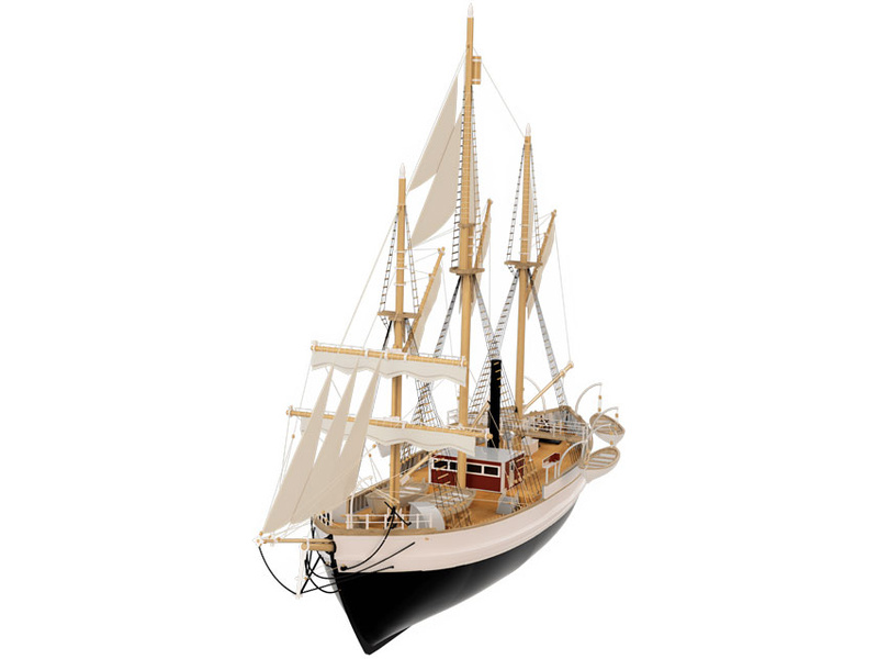 Modell-Tec Fram I. výzkumná polární loď 1:50 kit