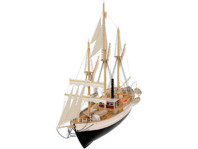 Modell-Tec Fram I. výzkumná polární loď 1:50 kit