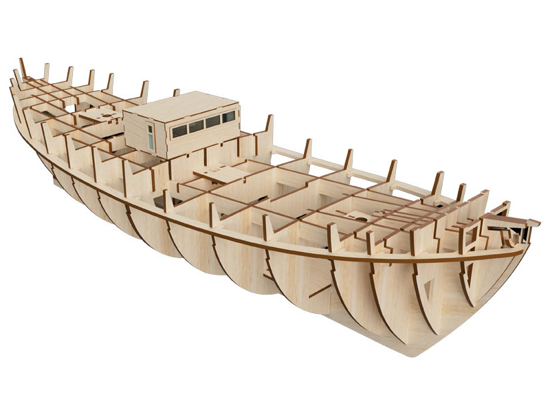 Modell-Tec Fram I. výzkumná polární loď 1:50 kit