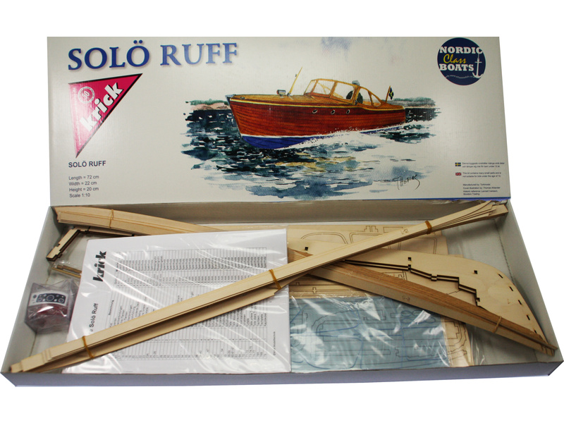 Nordic Claas Boats Solö Ruff Daycruiser 1:10 kit