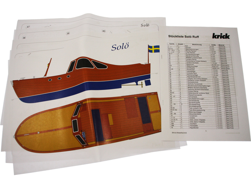 Nordic Claas Boats Solö Ruff Daycruiser 1:10 kit