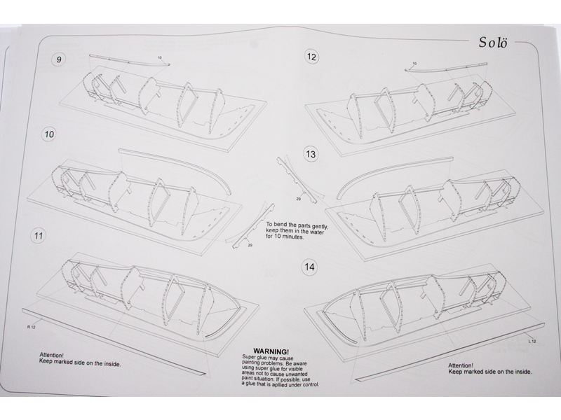 Nordic Claas Boats Solö Ruff Daycruiser 1:10 kit