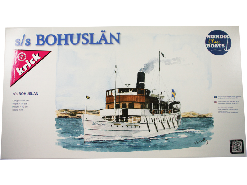 Nordic Claas Boats Bohuslän 1:45 kit