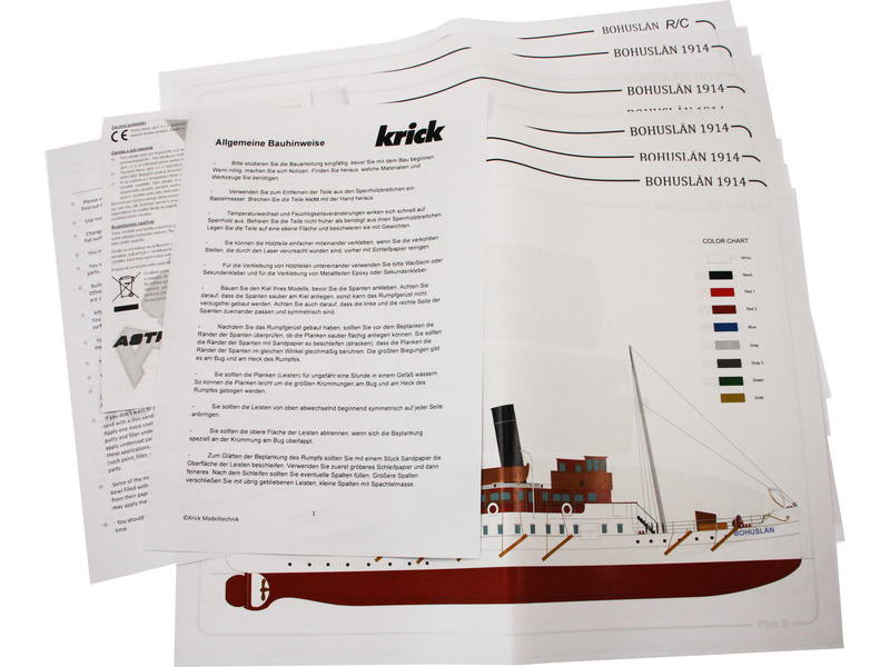 Nordic Claas Boats Bohuslän 1:45 kit