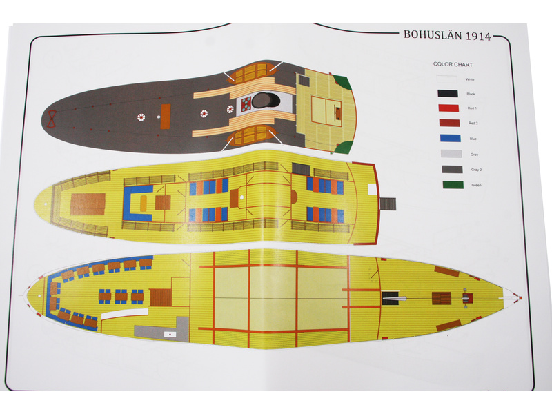 Nordic Claas Boats Bohuslän 1:45 kit