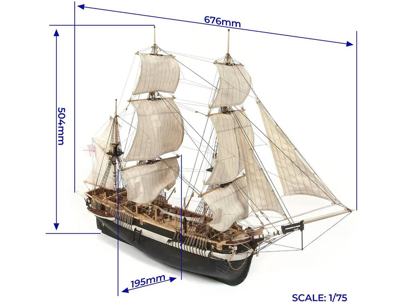 OCCRE HMS Terror 1:75 kit