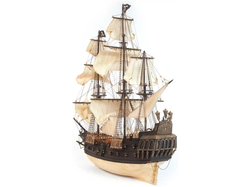 OCCRE Black Swan pirátská loď 1:75 kit