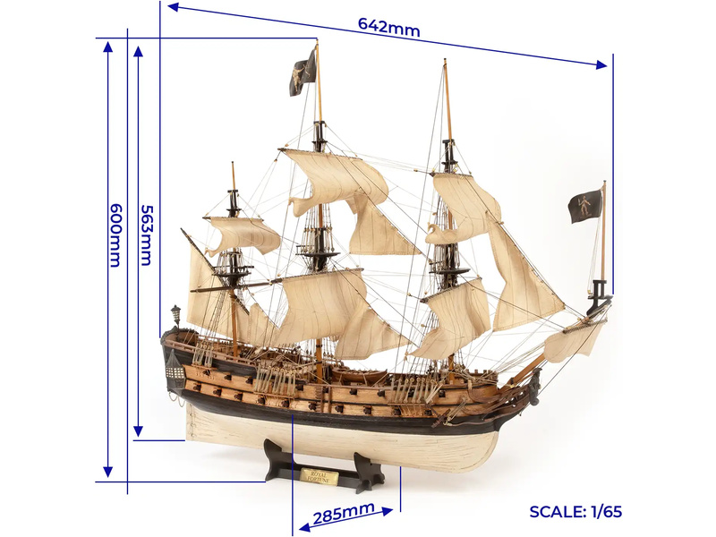 OCCRE Royal Fortune 1719 1:65 kit