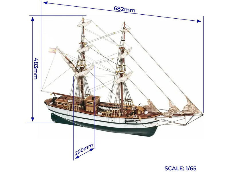 OCCRE Aurora 1:65 kit