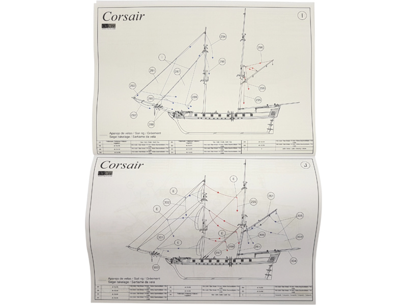 OCCRE Corsair 1:80 kit