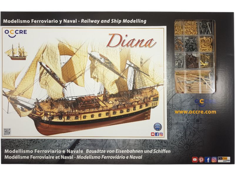 OCCRE Diana 1:85 kit