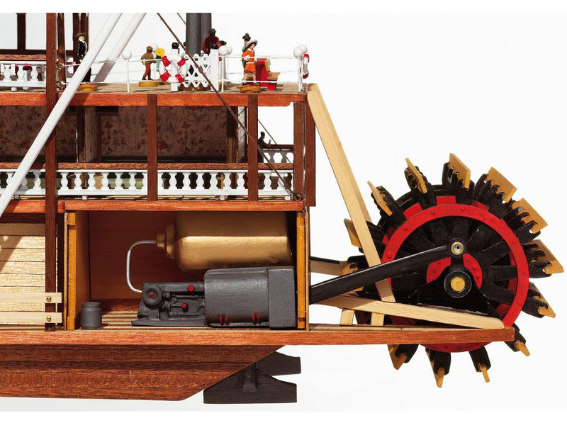 OCCRE Mississippi kolesový parník 1:80 kit