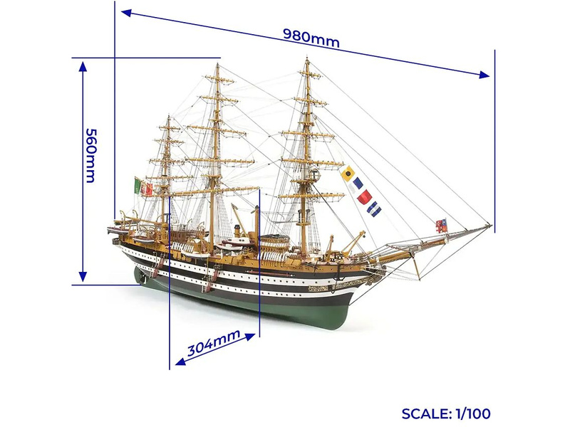 OCCRE Amerigo Vespucci 1:100