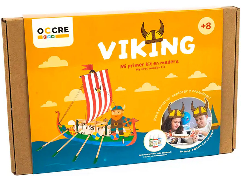 OCCRE Vikingská loď stavebnice pro děti
