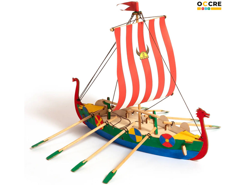 OCCRE Vikingská loď stavebnice pro děti