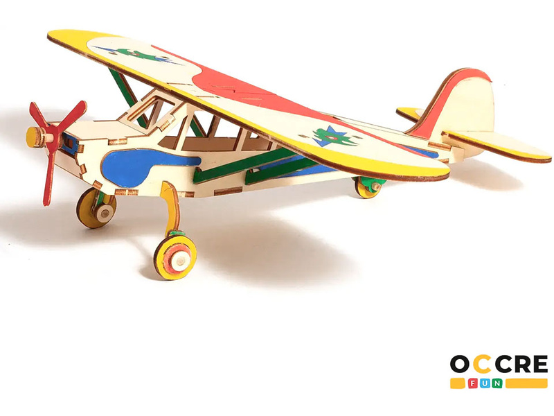 OCCRE Letadlo Falcon stavebnice pro děti