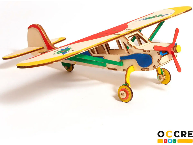 OCCRE Letadlo Falcon stavebnice pro děti