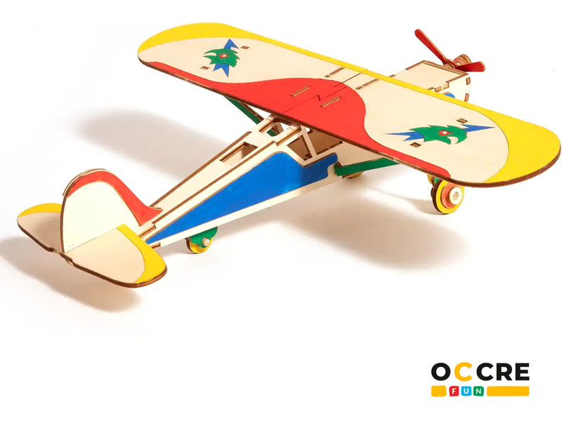 OCCRE Letadlo Falcon stavebnice pro děti