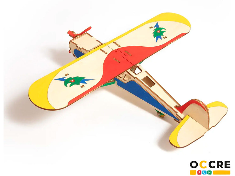 OCCRE Letadlo Falcon stavebnice pro děti