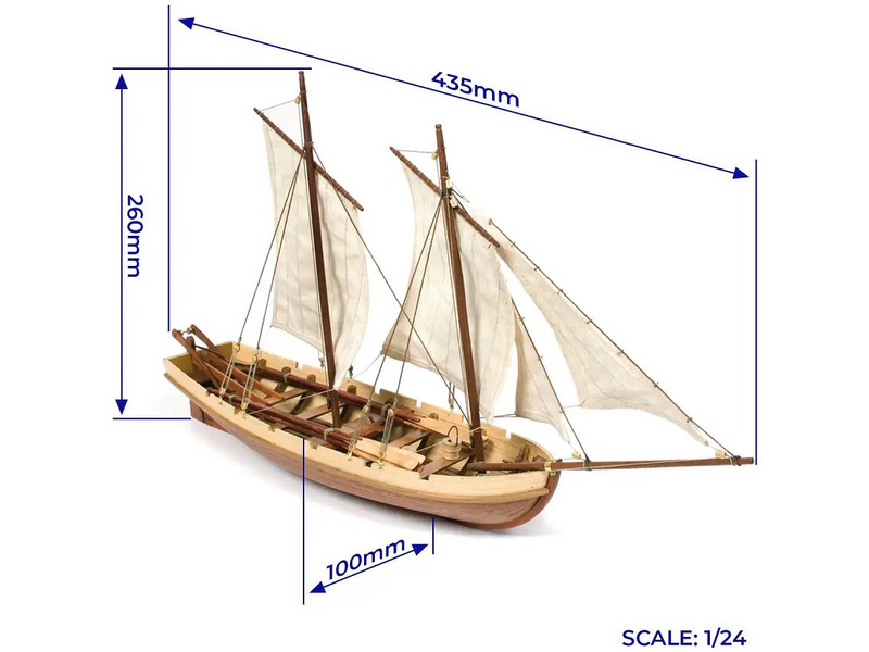 OCCRE HMS Bounty 1:24 kit