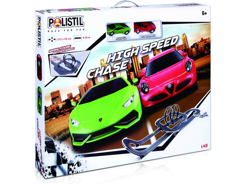 Polistil Autodráha 1:43 High Speed Chase