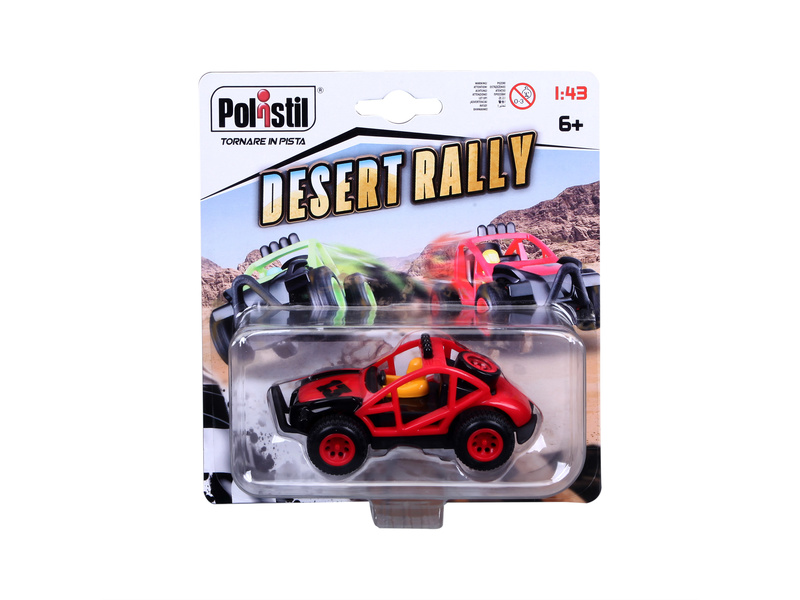 Polistil Desert Rally červený 1:43